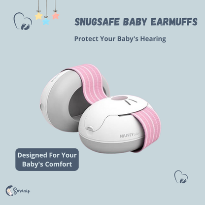 SnugSafe Baby Earmuffs